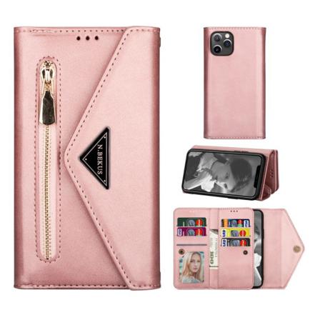 Plånboksfodral Iphone 13 Pro Max Rose Guld