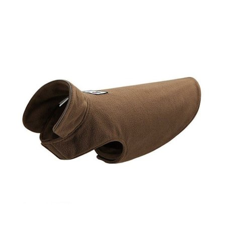 XL Størrelse Pet Hund Varm Frakke Fleece Jakke Jumper Trøje Vinter Hvalp Vest Outfit - Kamel