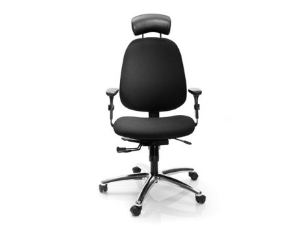 LANAB DESIGN Kontorsstol Ronna svart - Lyreco - Kontorsmöbler och inredning - Stolar och sittmöbler - Kontorsstolar