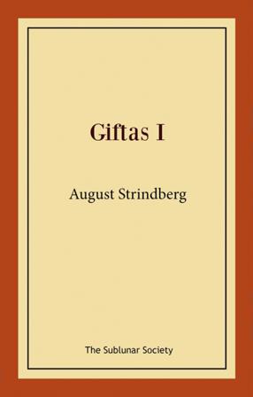 Giftas I - Bok av August Strindberg - Häfte