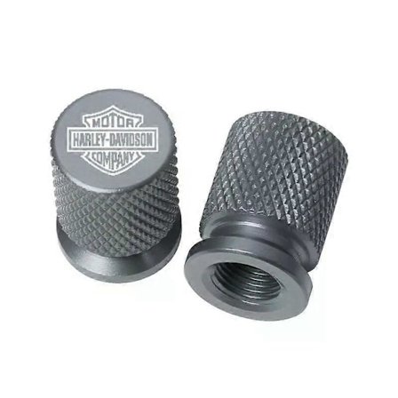 For For Harley Davidson Tilbehør Harley Motorsykkel CNC Aluminium Dekkventil Luftport Stamme Deksel Cap[D]
