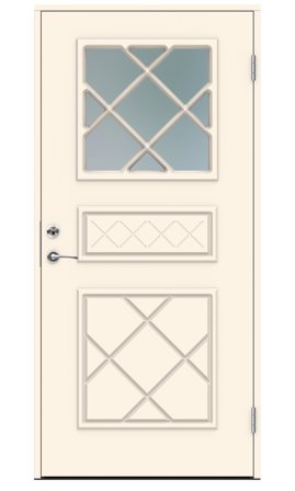 Swedoor Satie Ytterdörr vit (S 0502-Y) 2080x988 mm, Dörrar