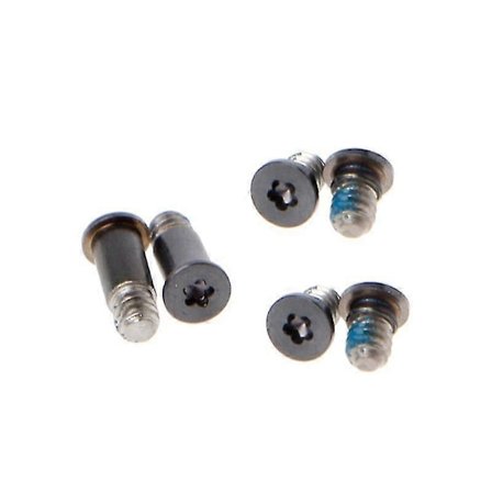 6 stk. bunnskruesett for A2141 laptop for Macbooks Pro 16in bærbare datamaskiner