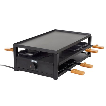 Princess Princess Black Steel Raclette, 8 hengelle