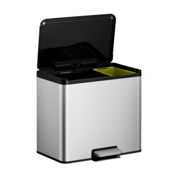 Avfallskärl Rektangulär 20+9L