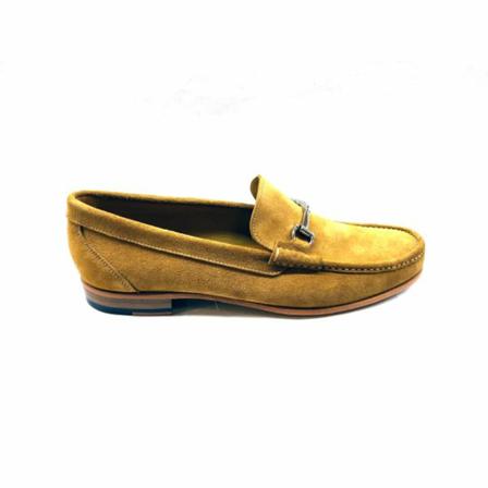 Berwick, Mocasin ante abrz metal Geel, Heren, Maat:45 EU,leer
