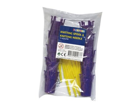 PLAYBOX Sticklisor och virknålar 10+10 - Lyreco - Skola och förskola - Hobbymaterial - Pyssel