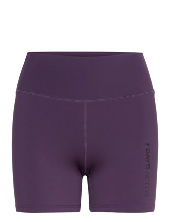 7 DAYS Active Signature Mini Shorts - Purple - L