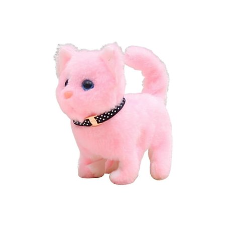 Elektronisk Interaktiv Kat med Lyd Tidlig Uddannelse Legetøj Nyhed Kælent Plys