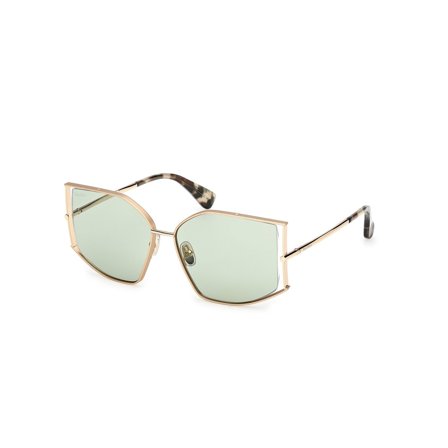 Max Mara -Aurinkolasit - Gold Square - Max Mara MM0142 32N 5915