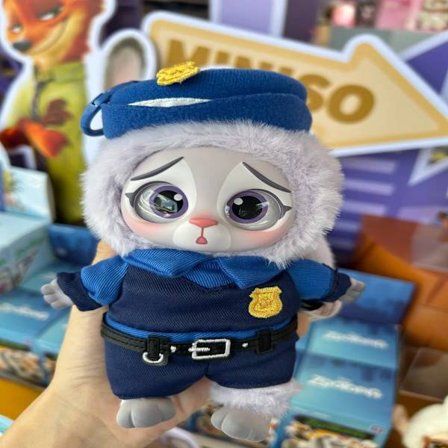 Blindboks med figurer - Vinyl & Mykdyr | Overraskelsesleketøy for samlere Politibetjent Judy (Zootopia)