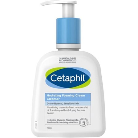 Cetaphil Hydrating Foaming Cream Cleanser 236 ml, Skincare, Dermatologisk- & SpecialSkincare, Ansigtspleje