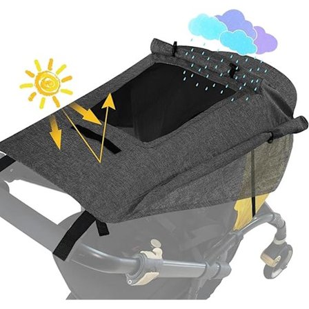 Aurinkokatoskatos UV-suojalla 50+ ja vedenpitävä, kaksinkertainen