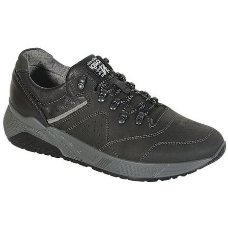 igi&co 41365 sneakers mens nabuk soft oil grigio 45