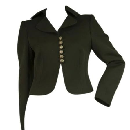 Moschino Pre-Owned, Pre-owned Woolclothing Zwart, Dames, Maat:S