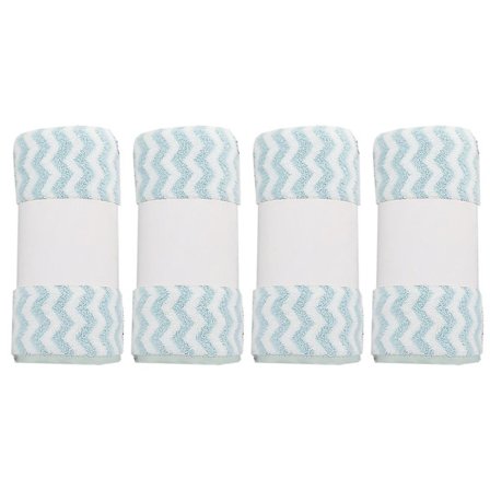 4 kpl Korallifleece Tiheä Loimineulottu Pehmeä ja Imukykyinen Värillinen Pyyhe Aikuisille Kasvojen Pesuun ja Kotitalouskäyttöön