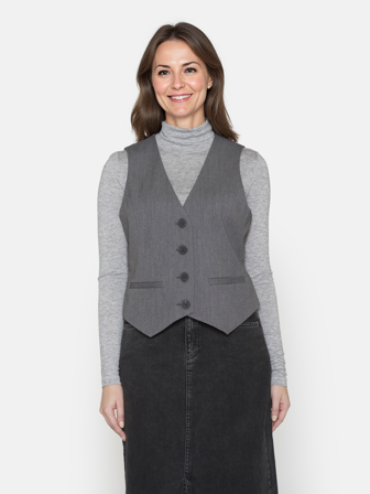 B. COPENHAGEN - Habit Vest - Foret - Grå