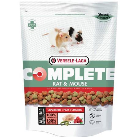 Versele-Laga - Complete rotte og mus (rotte) 500g - Smådyr - Fôr & høy til smådyr - Pellets - ZOO.no