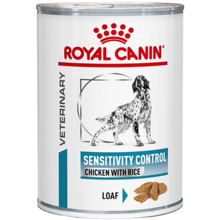Royal Canin Veterinary Diets Dog - Derma Sensitivity Control Chicken Can våtfôr for hunder 12 x 420 g - Hund - Hundefôr & hundemat - Veterinærfôr for 