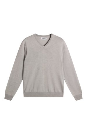 Lymann Knitted Sweater / Light Grey Melange