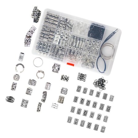 1/2/3/5 180x Dreadlocks Beads Dread Locks Hår Flet hår