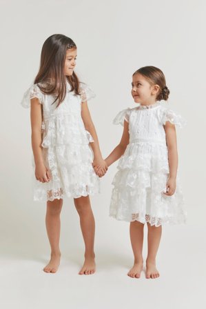 Malina Bridal - Mini Camille dress - 3-4 - White