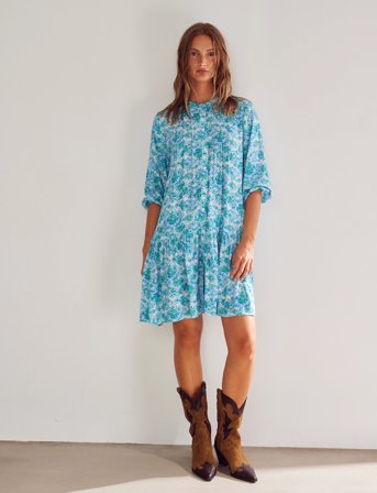 Noella Imogene Dress - Blue - S