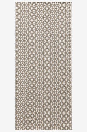 Horredsmattan - Plasttæppe Eye 70 x 250 cm - Natur - Plasttæpper - 70X250 - Fra Homeroom