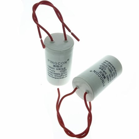 450v Cbb60 Motorkondensatorer for vaskemaskin vannpumpe kondensator 10uf 2stk