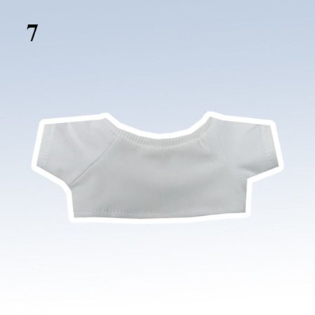 1 st/1 set 20 cm dockkläder Modebyxor i bomull 7 7 7