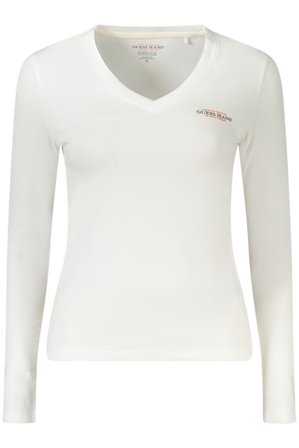 Guess Jeans T-shirt Maniche Lunghe Donna Bianco