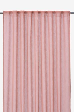 Svanefors - Gardin Diana 1-pak - Rosa - Gardinfag med rynkebånd - 280X300 - Fra Homeroom