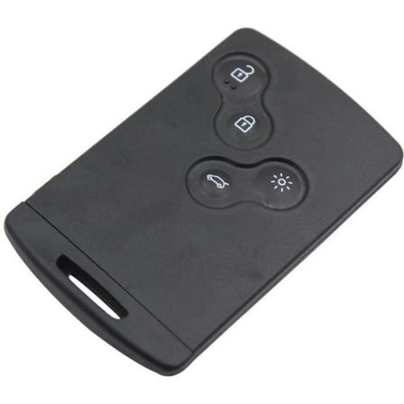 "Nøgler kort til Renault Captur Clio 4 Koleos Laguna 3 Megane 3 Scenic 3 Latitude Fluence - 4 knapper Phonillico "