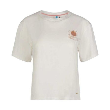 Oneill Women's Graphic T-shirt Women short-sleeved sweaters White M