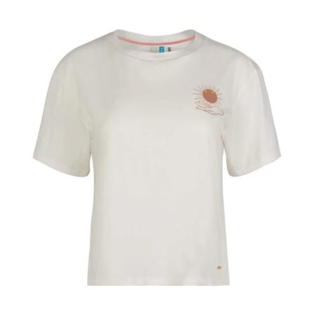 Oneill Women's Graphic T-shirt Women short-sleeved sweaters White L