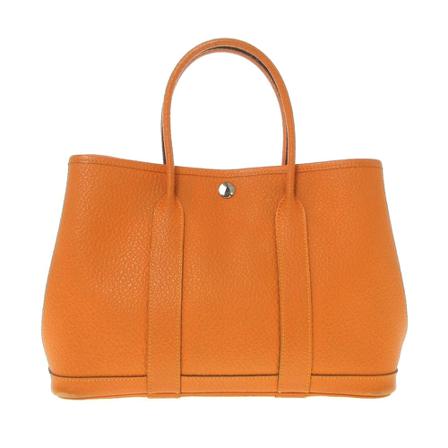 Hermès Vintage Hermès Garden Party orange, Dam Vintage Väskor, Dam, Storlek: ONE SIZE