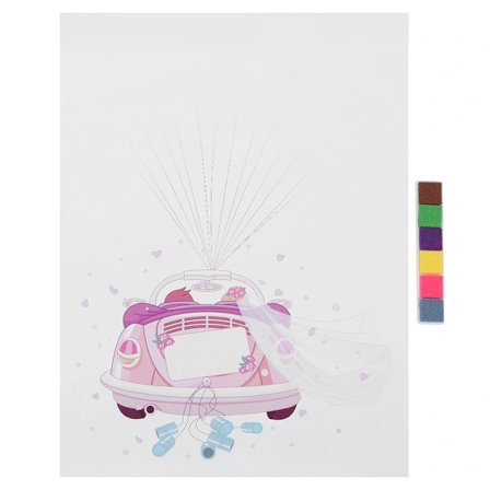 Sormenjälki Vieraskirja DIY Hääpäivä Syntymäpäiväjuhlat Allekirjoitus Puukyltti[co]