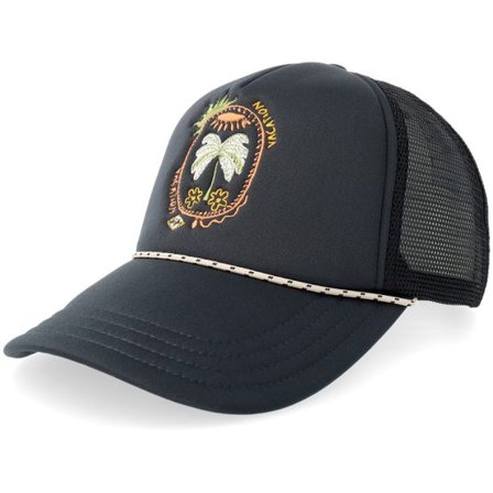 Billabong - Svart trucker Keps - Grandpa Off Black A-frame Trucker @ Hatstore