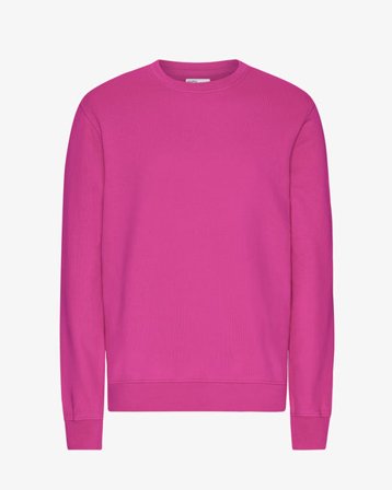 Classic Organic Crew - Magenta Blaze - Male - XS