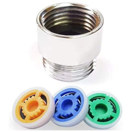 Dusjstrålebegrenser Regulatorsett Dusjstrålebegrenser Dusj Dusj Vannforbruksbegrenser med Metallkontakt og Gummipackning for Vannbesparende Kran