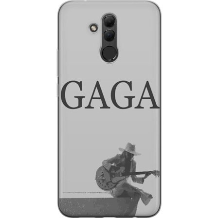 Kompatibel Mobilcover til Huawei Mate 20 lite Stitch omgivet af blåbær med sød kawaii-stil teddybjørn