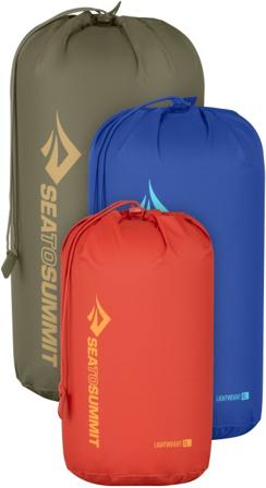 Sea to Summit - Eco Lightweight Stuffsack Set pakkauspussisarja - 3 kpl - 5-8-13L