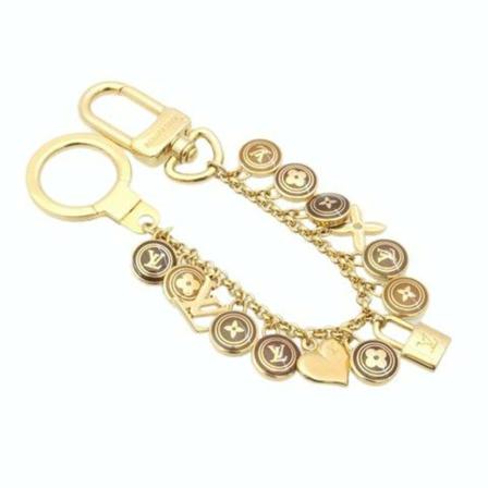 Louis Vuitton Vintage, Pre-owned Porte Cles Chainne Pastilles Geel, Dames, Maat:ONE Size