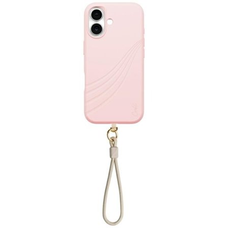 Uniq Coehl Serina Fodral för iPhone 17 Magnetisk laddning - Rosa