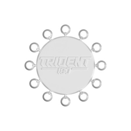 Red Dragon Darts Trident 180 White Dart Point Cones 12pcs Flight Protectors