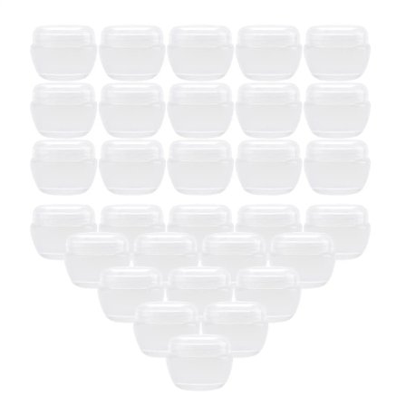 30 stk. kosmetikbeholdere genanvendelige flasker til prøver læbepomade øjenbalsam