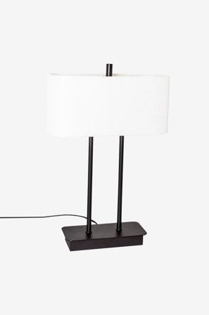 By Rydéns - Luton bordlampe H 56 cm - Hvid - Bordlamper - Fra Homeroom