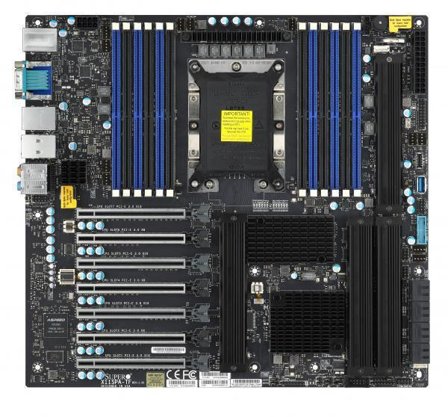 SUPERMICRO X11SPA-T - hovedkort - utvidet ATX (E-ATX) - LGA3647-P0 Socket - C621