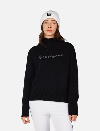 ROSSIGNOL W Signature Sweater - Black - XS