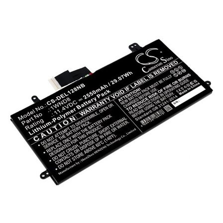 Batteri til bærbar PC for DELL Latitude 12 5285, Latitude 5285